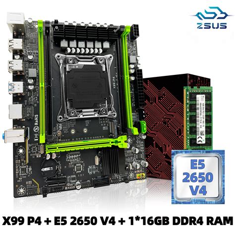 aliexpress x99|ZSUS X99 P4 Motherboard Set Kit With Intel LGA2011.